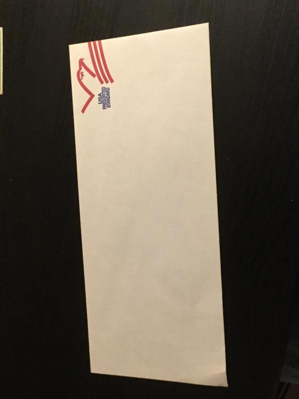 US SC# U650 Eagle Presorted Standard Envelope Unused