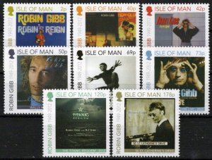 Isle of Man 1567-1574 MNH Robin Gibb Music Entertainment ZAYIX 073123SM27M