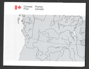 Canada BK86: 32c (992a) Forts of Canada, setenant pane of 10, VF