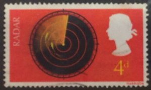 GB ERROR!!1967 DISCOVERIES 4d SG752a 'BROKEN SCALE' USED (cat £45 if MNH) 