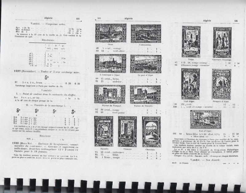 Catalog of Postage Stamps of French Colonies & Protectorates, Yvert & Tellier