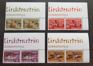 *FREE SHIP Liechtenstein Summer Olympic Games Munich 1972 Sport (stamp title MNH