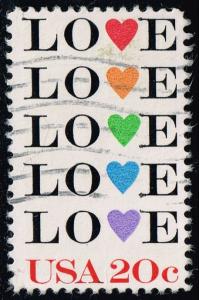 US #2072 LOVE; Used (0.25)