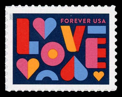 USA 5543 Mint (NH) Love Forever Stamp