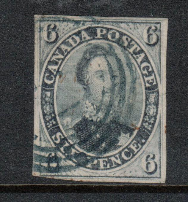 Canada #5 Used Fine - Very Fine With Light 4 Ring Cancel **With Certificate**