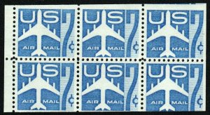 U.S. C51a MNH Booklet Pane 6 w/ Tab