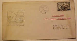 CANADA AIRMAIL #318 CAT EURO 48 (=$65.00) 1932 LACLA RONGE