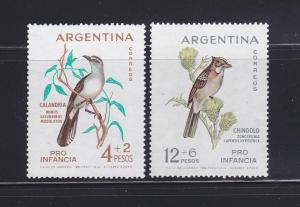 Argentina B40-B41 Set MNH Birds (A)