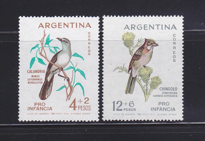 Argentina B40-B41 Set MNH Birds (A)