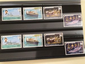 Anguilla 1977 silver jubilee mint never hinged stamps  Ref A8632