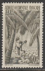 Afrique Occ. Fr (A.O.F)  1947  Scott No. 40  (N*)