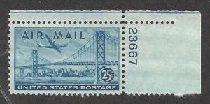 #C-36   25c Plane over Bridge