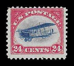 PCBstamps  US C3 24c Curtiss Jenny, MNH, (2)