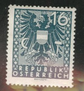 Austria Scott 440 MH* stamp from 1945 set