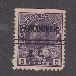 Canada Precancel VANCOUVER 2-112a