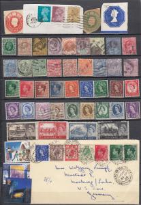Great Britain -  stamp lot  # 5 - (3009)