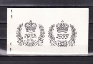 LI07 Montserrat 1977 The 25th Anniv of the Reign of Queen Elizabeth II booklet