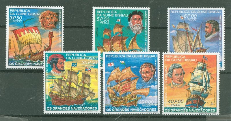 Guinea-Bissau #420-3/C35-6 Mint (NH) Single (Complete Set)