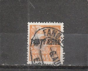 Denmark  Scott#  Q22  Used  (1942  Parcel Post)