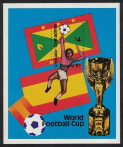 Grenadines World Cup Football Championship Spain MS 1981 MNH SG#MS477