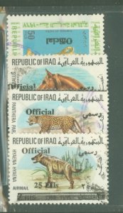 Iraq #CO4-CO7  Single (Complete Set) (Animals)