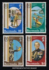 Bermuda Scott 415-418 Mint never hinged.