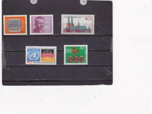 Germany 1101-1127 MNH & MH (1103-1110 + 1123-1125=Mint Hinged)