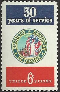 # 1421 MINT NEVER HINGED DISABLED VETRANS