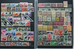 RESERVED Worldwide collection Europe Asia Latin America sets, single Mint Stamps