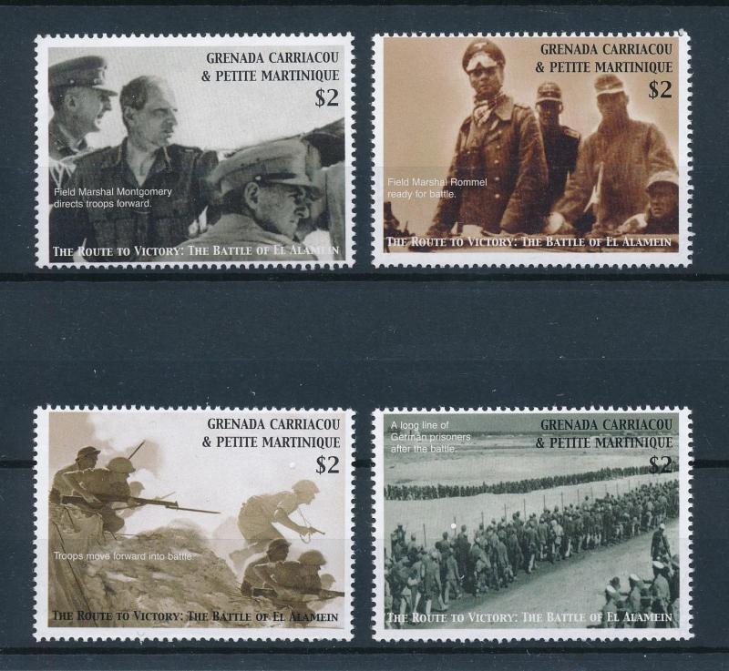 [75365] Grenada Grenadines 2005 World War II Battle of Alamein  MNH