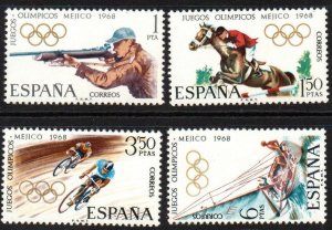 Spain Sc #1543-1546 MNH