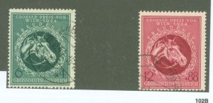 Germany #B284-5 Used Multiple