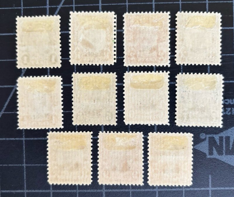 US Stamps-SC# 669 - 679- MOGH & HR - SCV $261