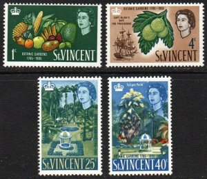 St. Vincent Sc #220-223 Mint Hinged