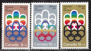 Canada Scott # B1 - B3 - MNH