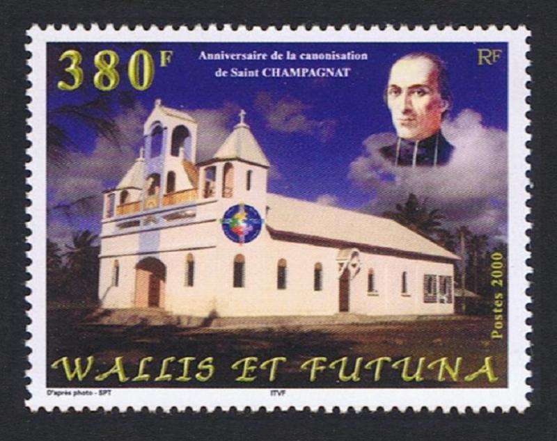 Wallis and Futuna Canonisation of Marcellin Champagnat 1v SG#770 SC#534