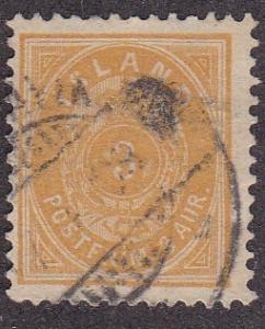 Iceland # 15, Numeral, Used, Perf 14 x 13 1/2, Third Cat