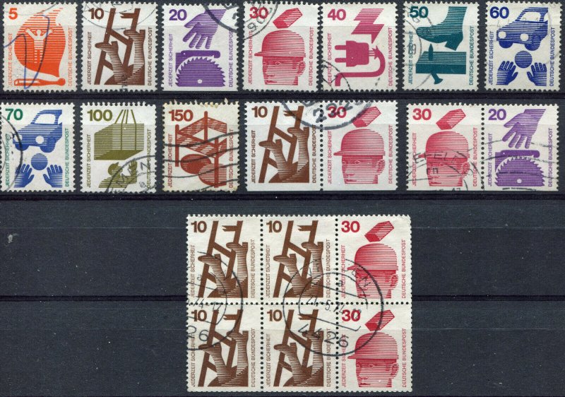 BRD   SC #   used Card of Stamps