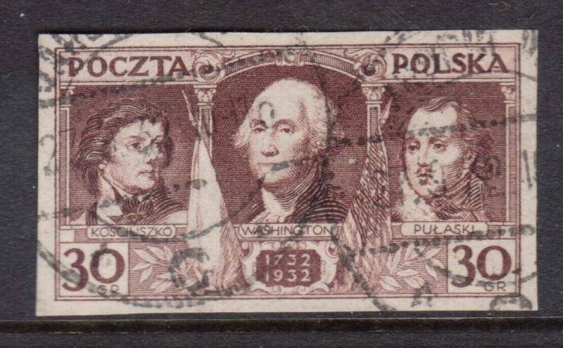 Poland #267 (Michel #271) VF Used Scarce Variety