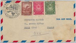 58610  -  HAITI - POSTAL HISTORY: COVER to FRANCE - 1950