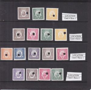 Liberia: Revenue Tax Stamps, Specimens, Small Lot (22469)