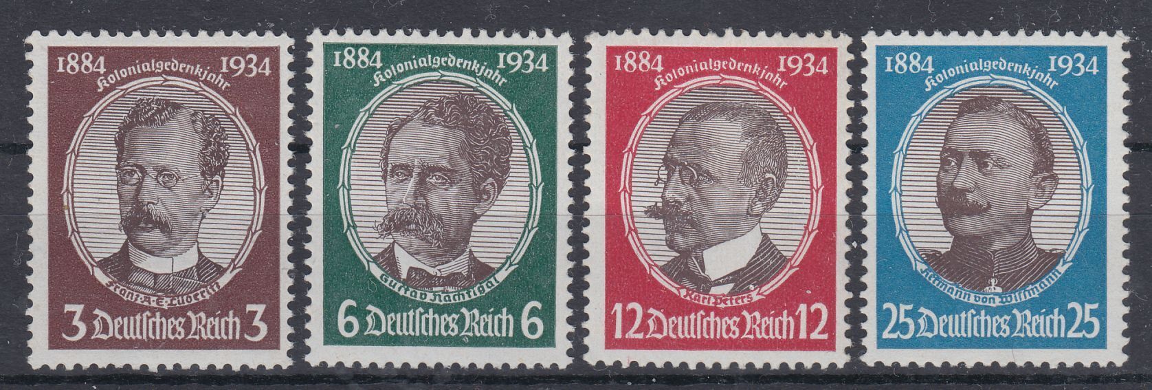 Germany 1934 Sc#432-435 Mi#540-543 mnh (DR1807)