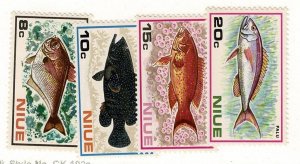 Niue #156-9 fish MNH complete