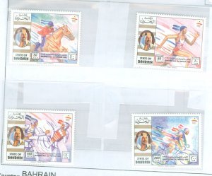 Bahrain #384-387  Single (Complete Set) (Olympics)