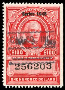 U.S. REV. DATED REDS R508  Used (ID # 76362)