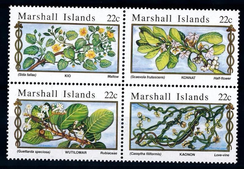 [64705] Marshall Islands 1985 Flora Medicinal Plants Helpflanzen  MLH