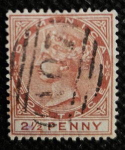 Dominica 1877-79 #6 Used SCV $45.00
