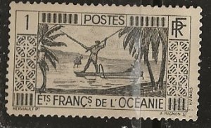 French Polynesia || Scott # 80 -  MH