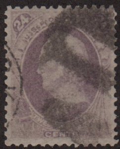 MALACK 153 VF/XF, used select stamp,  nice cancel gu1771