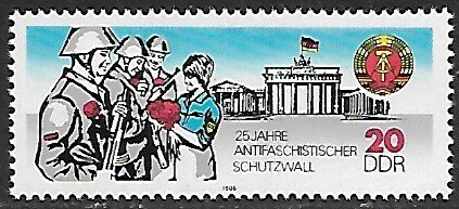 Germany - DDR - # 2560 - Berlin Wall - MNH....{1986}